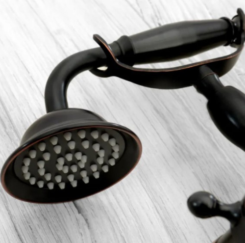 Смеситель для ванны Rea Retro Old Black B0224