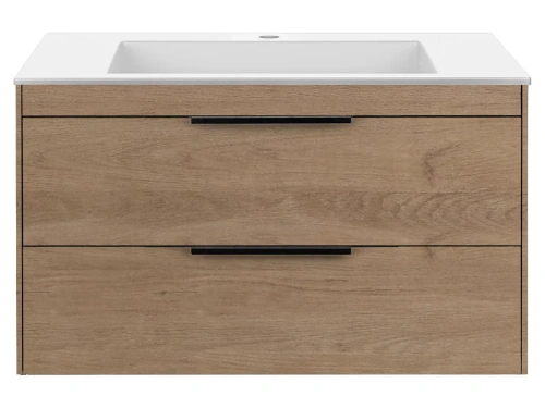 Тумба подвесная Vincea Chiara 2D 800 N.Oak VMC-2C2800NO