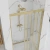 Душевая дверь Rea Alex 100 gold matt K2500