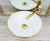 Умывальник Rea Sofia Gold White U0456 Умывальник Rea Sofia Gold White U0456