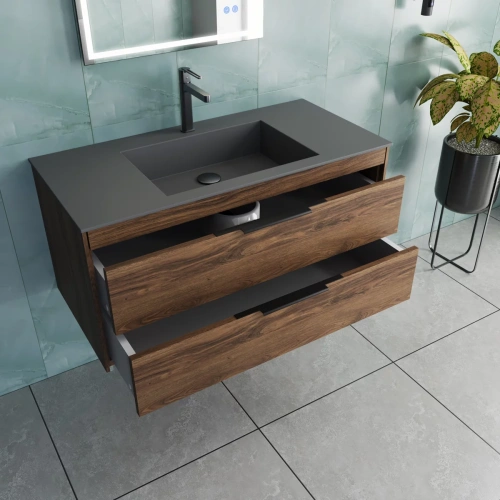 Тумба подвесная Vincea Chiara 2D VMC-2C2100CO C.Oak