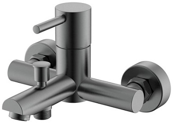 Смеситель для ванны Nemo Round NM-2355BGM brush gun metal