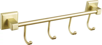 Планка 4 крючка Vivi Felice FL1017 ORO OPACO