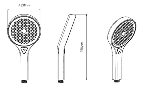 Ручной душ со шлангом Vincea VSHN-42HGM