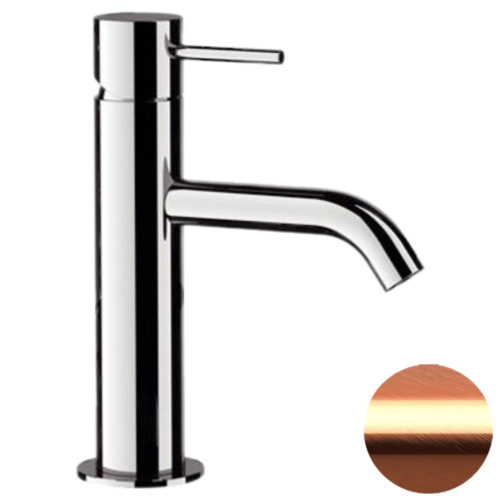 Смеситель для раковины Remer X Style X12RP, медь брашированная