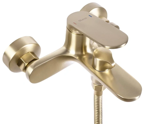 Смеситель для ванны Rea Marco gold matt B5942