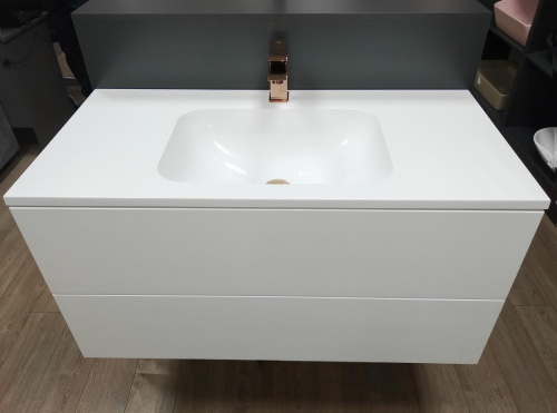 Тумба подвесная Vela Бланка 100П (открывание нажатием) TU27074