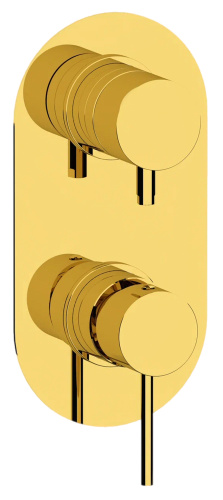 Смеситель для душа Remer X Style X92KBDO, золото глянцевое