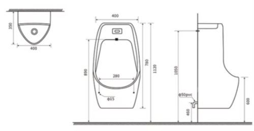 Писсуар Gid Q9504bm