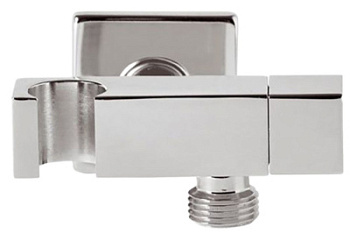 Держатель ручного душа с подключением и запорным вентелем Remer 336S