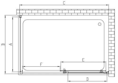 Душевой уголок Vincea Alpha VSR-3AL8015CLG