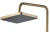 Душевая система Rea Helix gold matt P6621 Душевая система Rea Helix gold matt P6621
