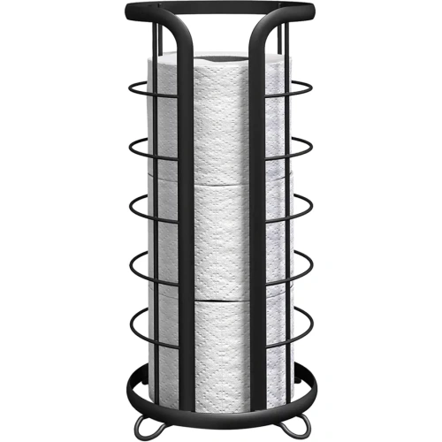 Бумагодержатель напольный Rea black matt 07014