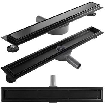 Душевой трап Rea Neox pro black matt 500 G2741