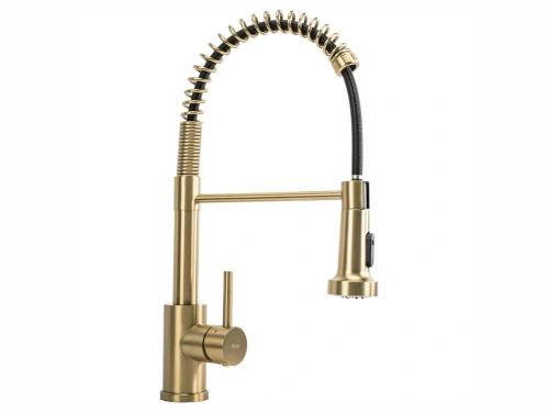 Смеситель для мойки Rea Colin gold matt B4821