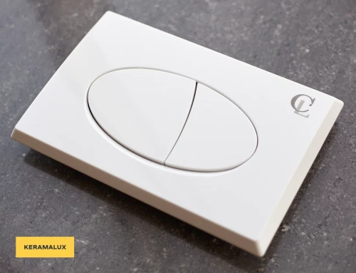 Кнопка смыва CeramaLux NC-014 белый