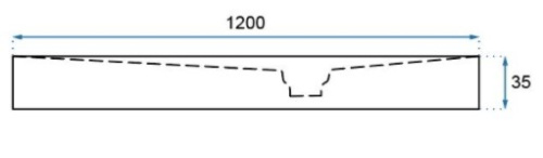 Душевой поддон Rea Black Stone 80x120 K9602