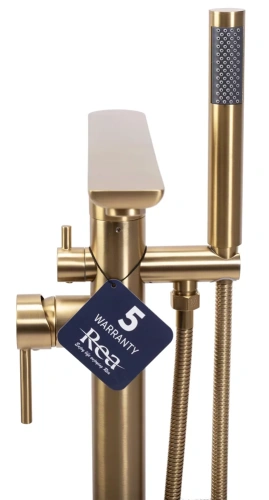 Смеситель для ванны Rea Flores gold matt B2713