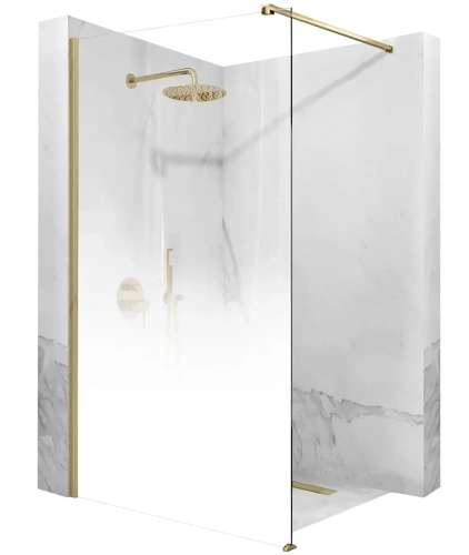 Душевая стенка Rea Aero Ombre white 90x195 K2463
