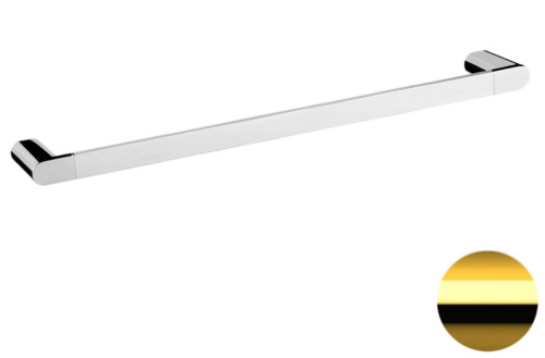 Полотенцедержатель 60 см Remer Lounge LN30DO, золото глянцевое