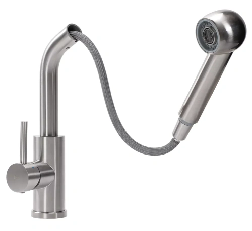 Смеситель для мойки Rea Troy Nikiel matt B6301