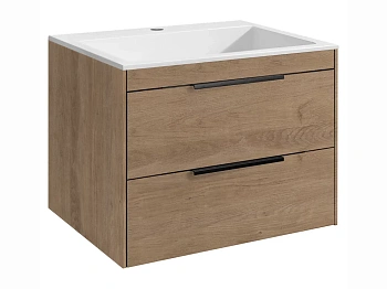 Тумба подвесная Vincea Chiara 2D 600 N.Oak VMC-2C2600NO