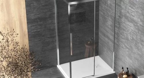 Душевой уголок Kolpa-San Libra DW 100X100-R silver brill transparent 516940