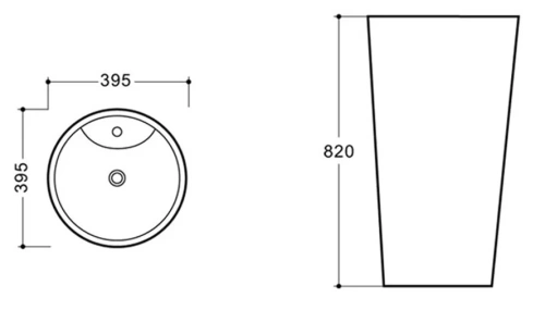 Умывальник Vincea VBS-2P201