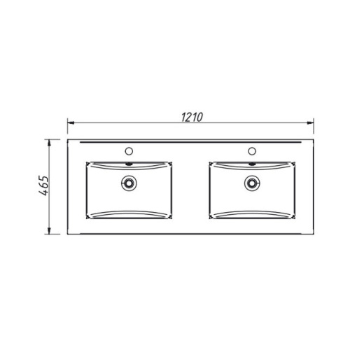 Умывальник Caprigo 9120dd