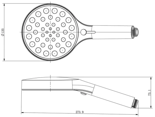 Душевая система Vincea Inspire VSFW-432TI3CH