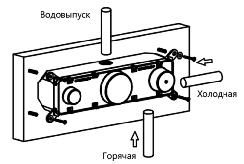 Душевая система Vincea Inspire VSFW-422TI1MB