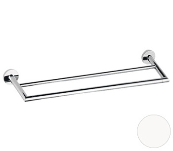 Полотенцедержатель двойной 60 см Remer Guest GS33BO, белый матовый