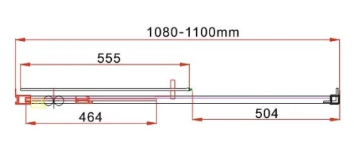 Душевой уголок Vincea Garda VSS-1G1111CL