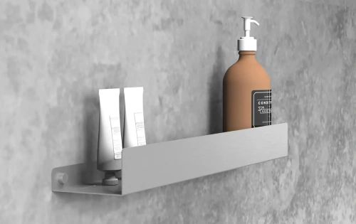 Полка для ванной Rea SF04-600 nikiel matt 47004