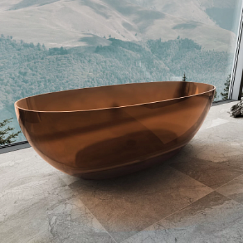 Ванна из смолы Vincea VBT-6T01BR, янтарь