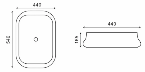Умывальник Nemo 508YW matt white