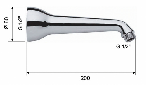 Кронштейн 20 см Remer 345