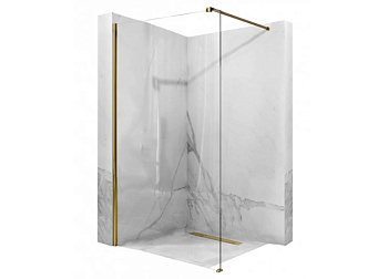Душевая стенка Rea Aero Gold 100x195 K8440