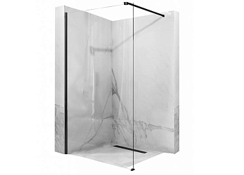 Душевая стенка Rea Aero Black 80x195 K7580