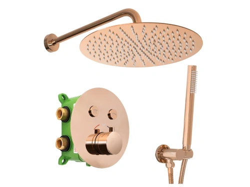 Душевая система Rea Lungo miler rose gold P6613