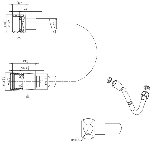 Душевая система Vincea Inspire VSFW-3I22MT2GM