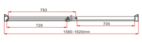 Душевая дверь Vincea Lugano VDS-1L160CL-1