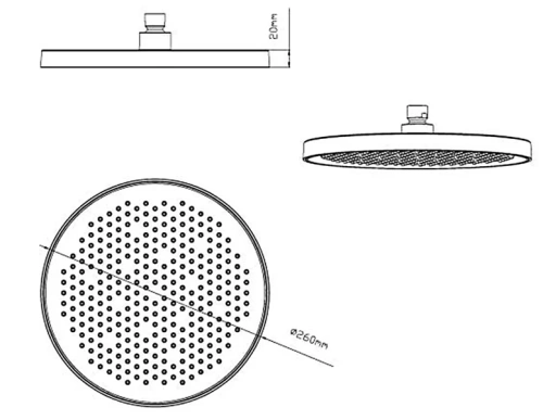 Душевая система Vincea VSFW-4212MB