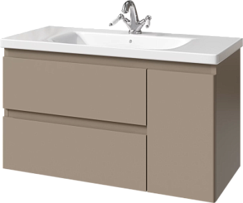 Тумба подвесная Caprigo Forte 100 36115R-SF004