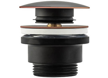 Донный клапан для раковины Rea Old Black A5218 универсальный