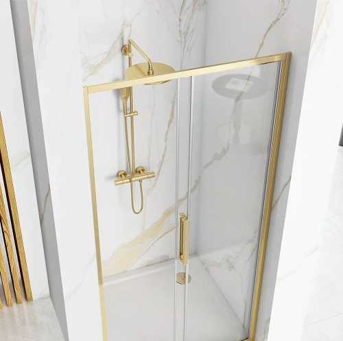 Душевая дверь Rea Rapid Slide gold 100 K5611