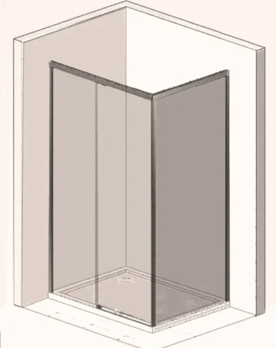 Душевой уголок Vincea Como VSR-1C8013CL