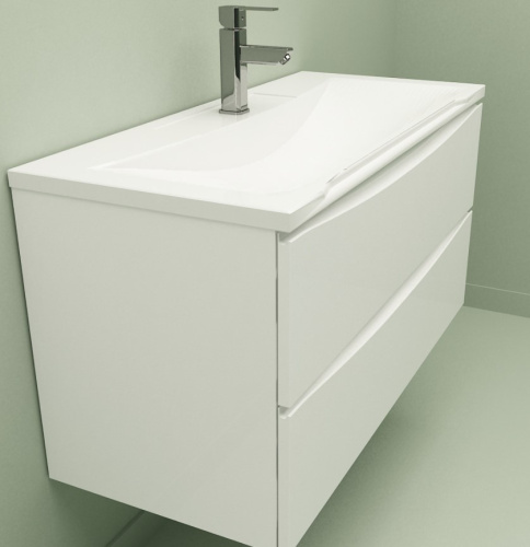 Тумба подвесная Vela Бриз 100П под Milen TU27058