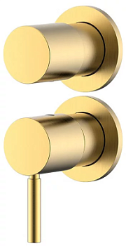 Смеситель для душа Nemo Round NM-2356BG brush gold