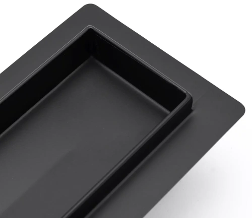 Трап для душа Rea Greek Pro Black Matt 90 G8026